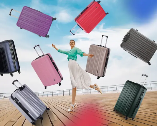 Jet set with confidence, armed with a trolley bag that’s as chic as your sense of style.