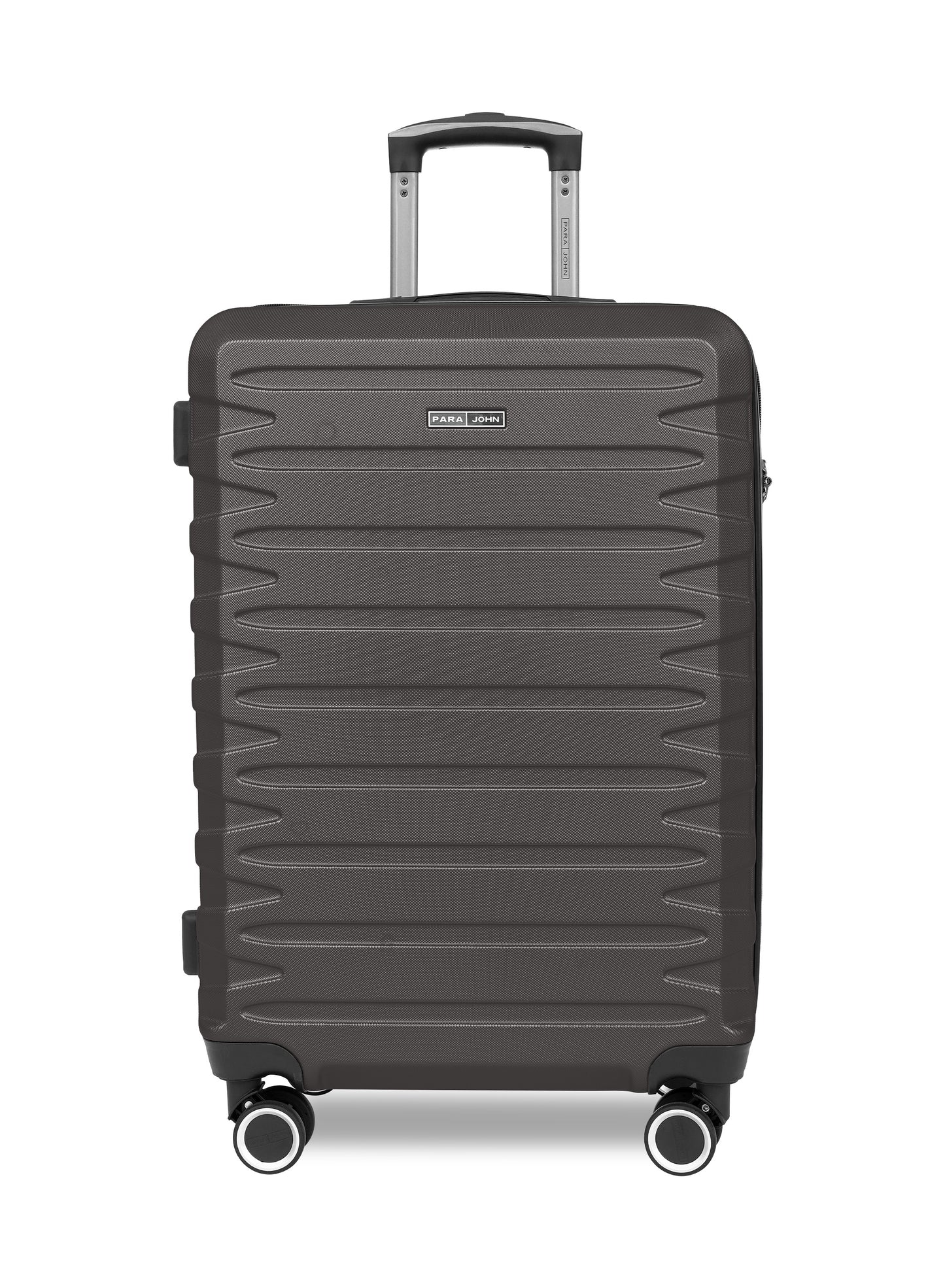 AeroShield Lightweight ABS Hard Side 8 Wheels Spinner Luggage Cabin Trolley Bag with Lock 20 Inch