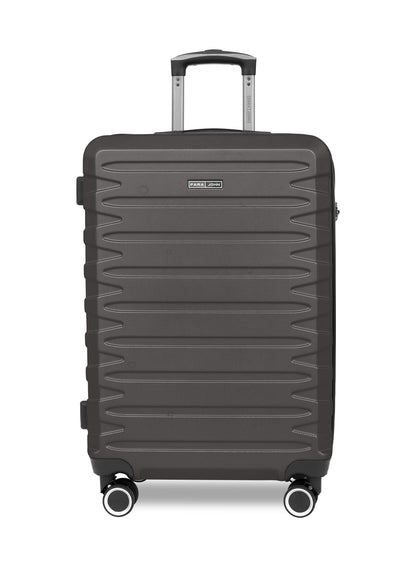 AeroShield Lightweight ABS Hard Side 8 Wheels Spinner Luggage Cabin Trolley Bag with Lock 20 Inch