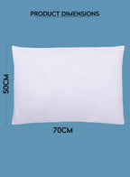 Premium Quality Soft Hollow Siliconized Qualitied Sleeping Bed Pillow with Polyester Fabric Filling PARAJOHN SAUDI ARABIA