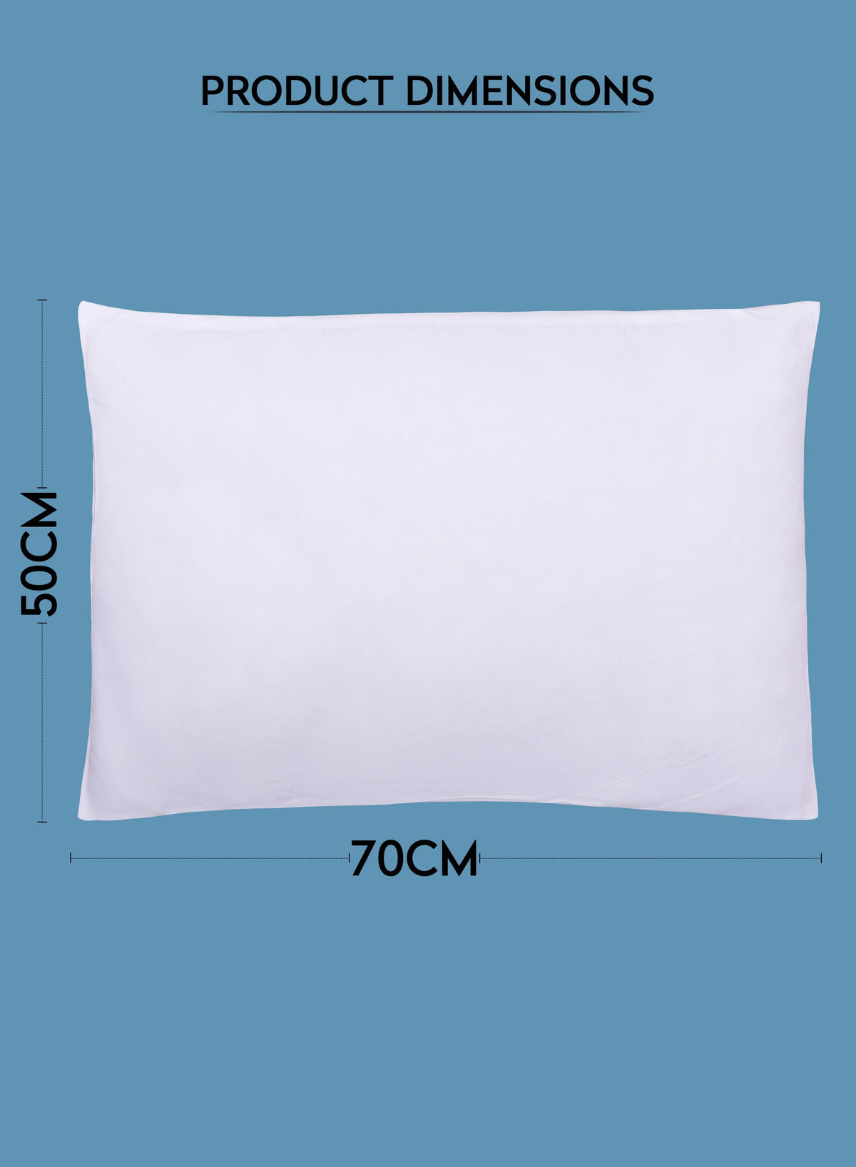 Premium Quality Soft Hollow Siliconized Qualitied Sleeping Bed Pillow with Polyester Fabric Filling PARAJOHN SAUDI ARABIA