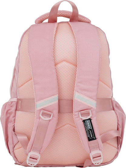 LumiPack 18 inches Quilted School Backpack – 28L Capacity, Stylish & Durable with Multiple Compartments PARAJOHN UAE