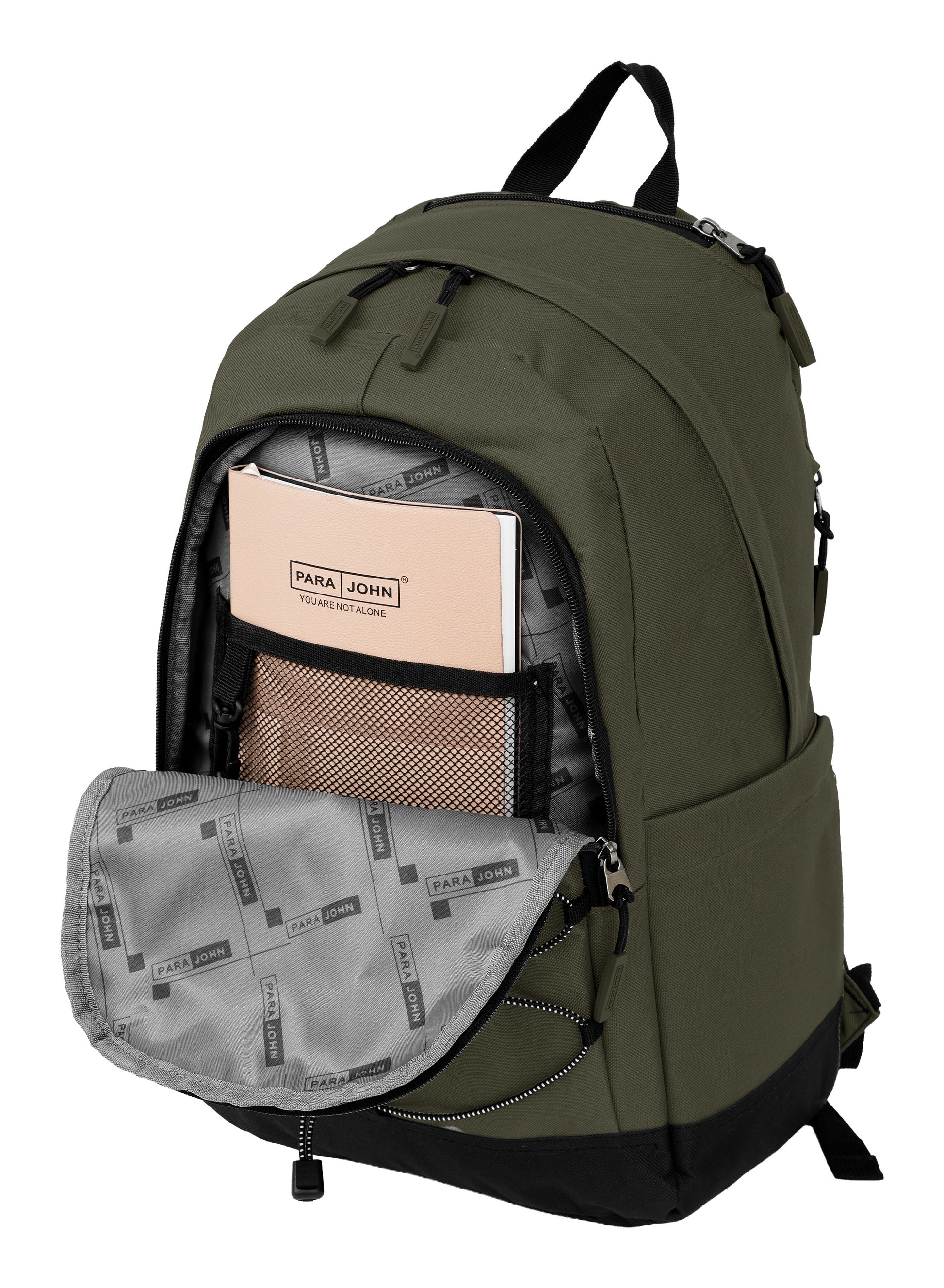 Parajohn Zapper 30L School Bag for Students – 19” Durable Polyester Backpack with Spacious Compartments for School & College PARAJOHN SAUDI ARABIA