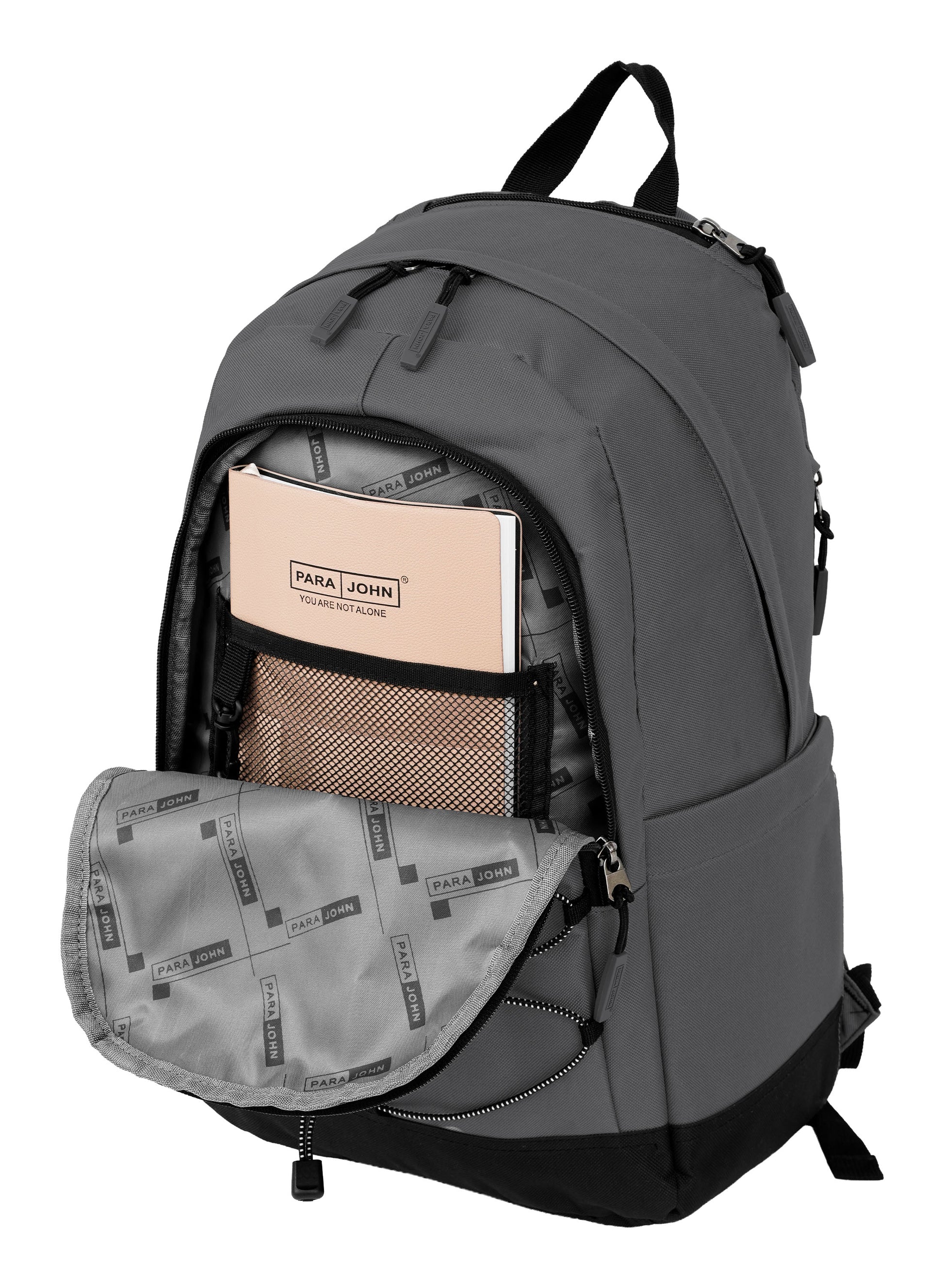 Parajohn Zapper 30L School Bag for Students – 19” Durable Polyester Backpack with Spacious Compartments for School & College PARAJOHN SAUDI ARABIA