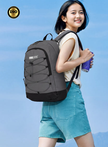 Parajohn Zapper 30L School Bag for Students – 19” Durable Polyester Backpack with Spacious Compartments for School & College PARAJOHN SAUDI ARABIA