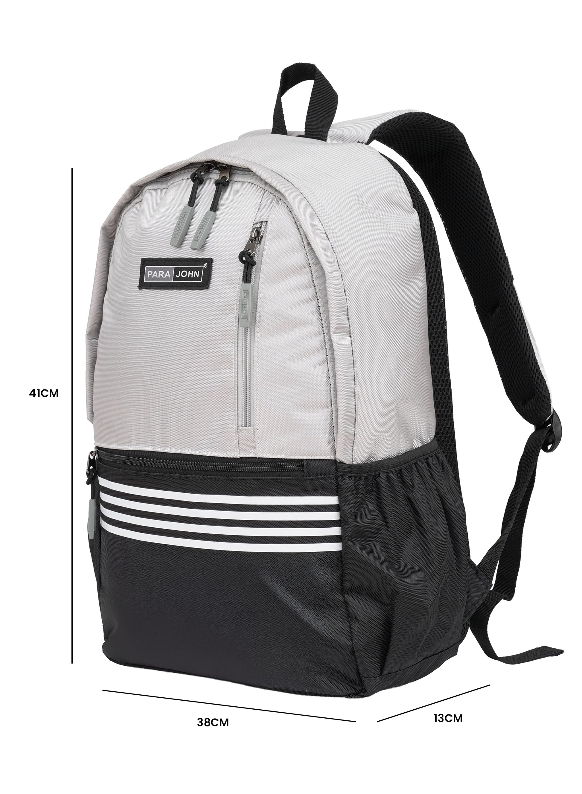 Parajohn Strifour Backpack Bag — Everyday Comfort & Storage | 26L 17-Inch Polyester PARAJOHN SAUDI ARABIA
