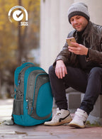 Classic Students School Backpack - 16 Inch, Durable Polyester, Multi-Compartment, Strong Handle & Zipper PARAJOHN SAUDI ARABIA