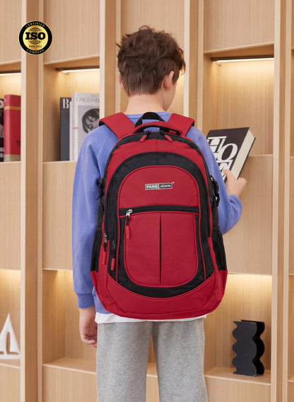 Parajohn School Backpack – Durable Polyester Laptop & Travel Bag with Multi Compartments (18”–24”) PARAJOHN SAUDI ARABIA
