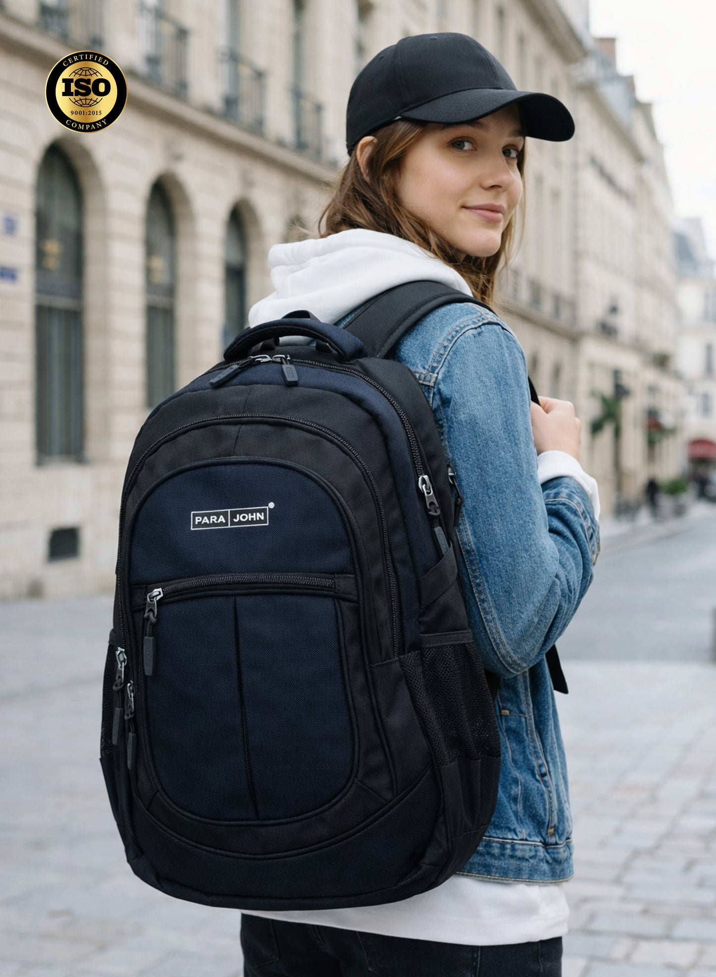 Parajohn School Backpack – Durable Polyester Laptop & Travel Bag with Multi Compartments (18”–24”) PARAJOHN SAUDI ARABIA