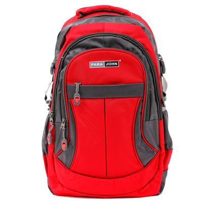 Iconic Lightweight Durable Schoolbag 18 inch -Red