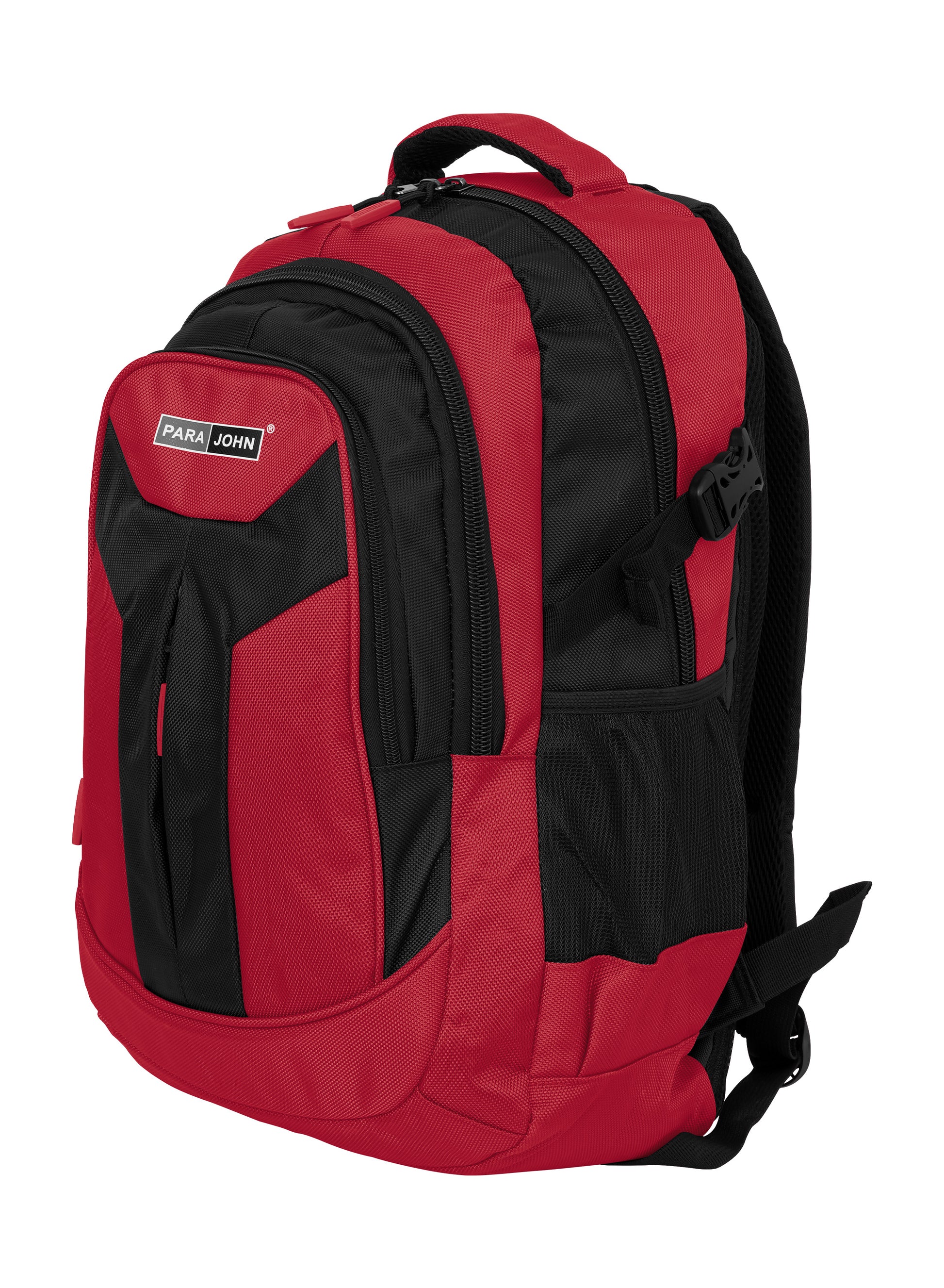 Parajohn School Backpack – Durable Polyester Multi-Compartment  School Bag 20" with Strong Zipper and Comfortable Handle PARAJOHN SAUDI ARABIA