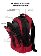 Parajohn School Backpack – Durable Polyester Multi-Compartment  School Bag 20" with Strong Zipper and Comfortable Handle PARAJOHN SAUDI ARABIA