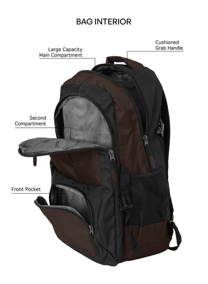 ParaJohn School Backpack – Durable 1680D PVC Coated Multi-Compartment School Bag PARAJOHN SAUDI ARABIA