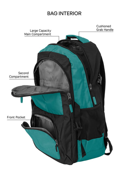 ParaJohn School Backpack – Durable 1680D PVC Coated Multi-Compartment School Bag PARAJOHN SAUDI ARABIA