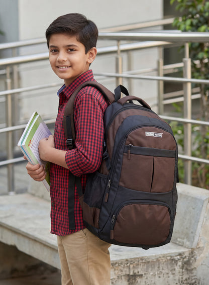 ParaJohn School Backpack – Durable 1680D PVC Coated Multi-Compartment School Bag PARAJOHN SAUDI ARABIA