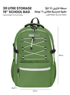 Para John Bubblio 19 inches School Backpack – 30L Capacity, Functional & Durable with Multi-Pocket Organization PARAJOHN SAUDI ARABIA