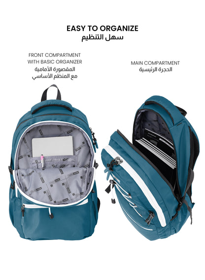 Para John Bubblio 19 inches School Backpack – 30L Capacity, Functional & Durable with Multi-Pocket Organization PARAJOHN SAUDI ARABIA