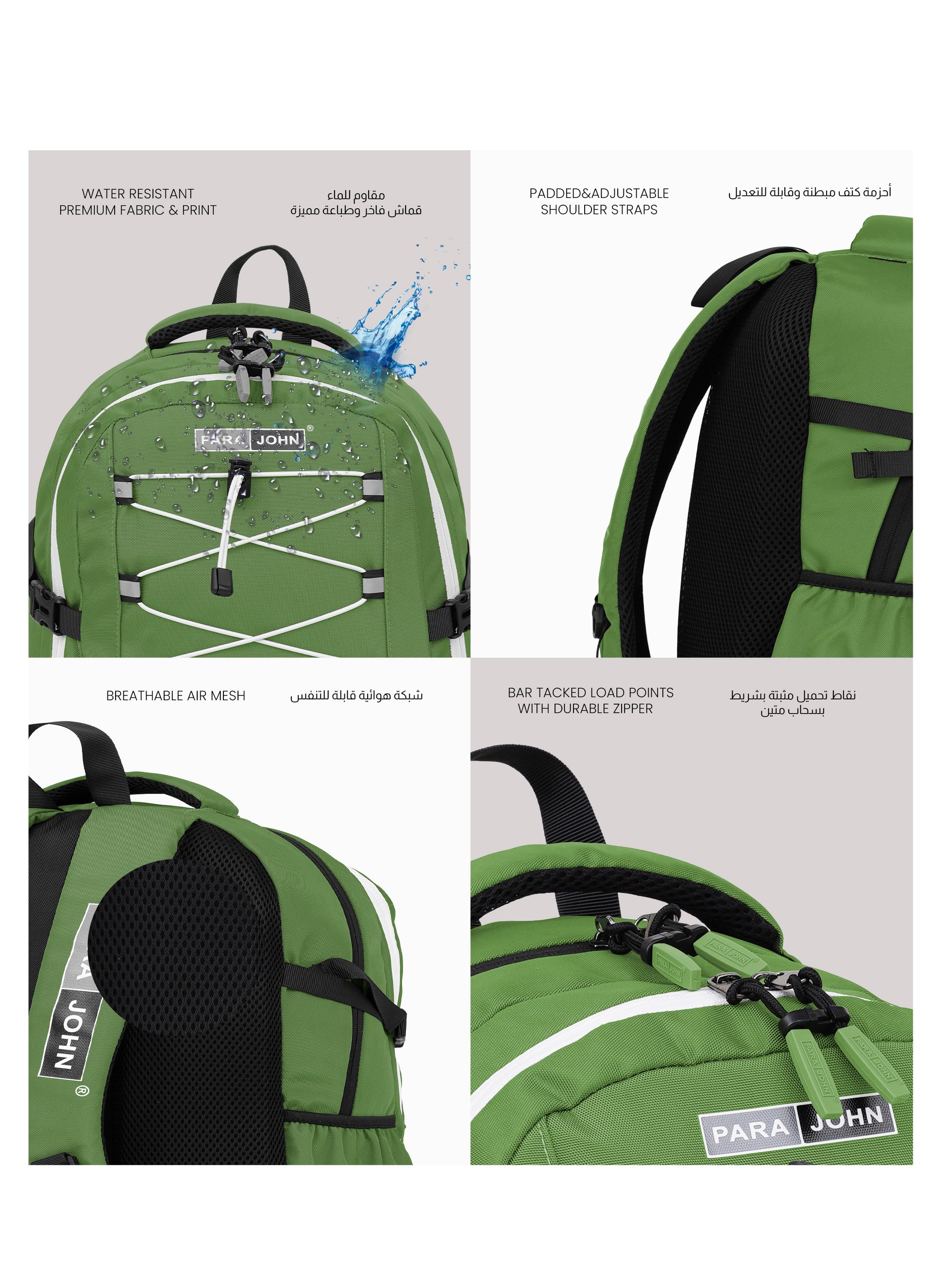 Para John Bubblio 19 inches School Backpack – 30L Capacity, Functional & Durable with Multi-Pocket Organization PARAJOHN SAUDI ARABIA