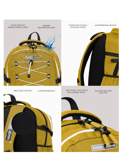 Para John Bubblio 19 inches School Backpack – 30L Capacity, Functional & Durable with Multi-Pocket Organization PARAJOHN SAUDI ARABIA