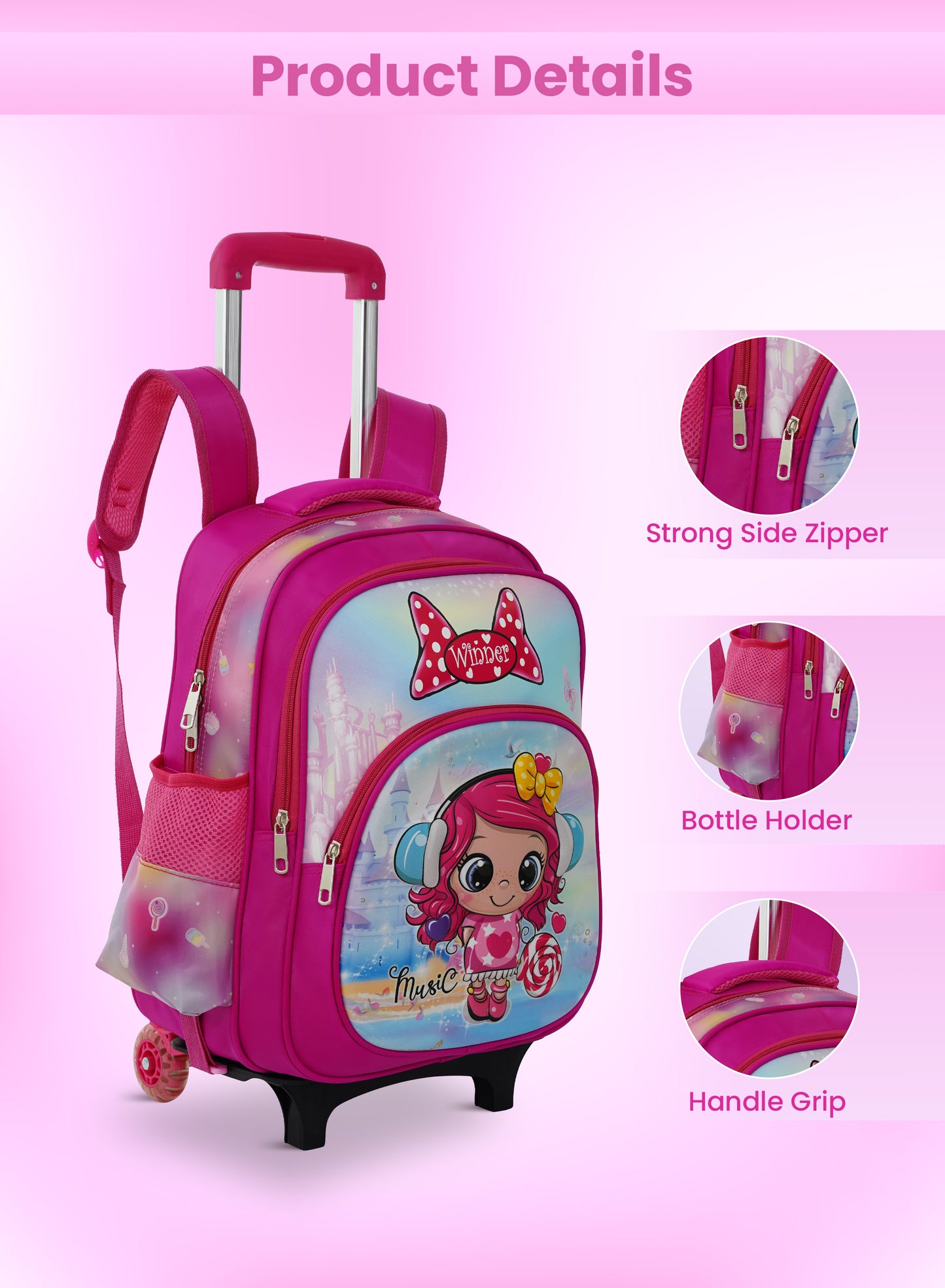 Parajohn Explora Series 3 Kids Roller Backpack Set PARAJOHN SAUDI ARABIA