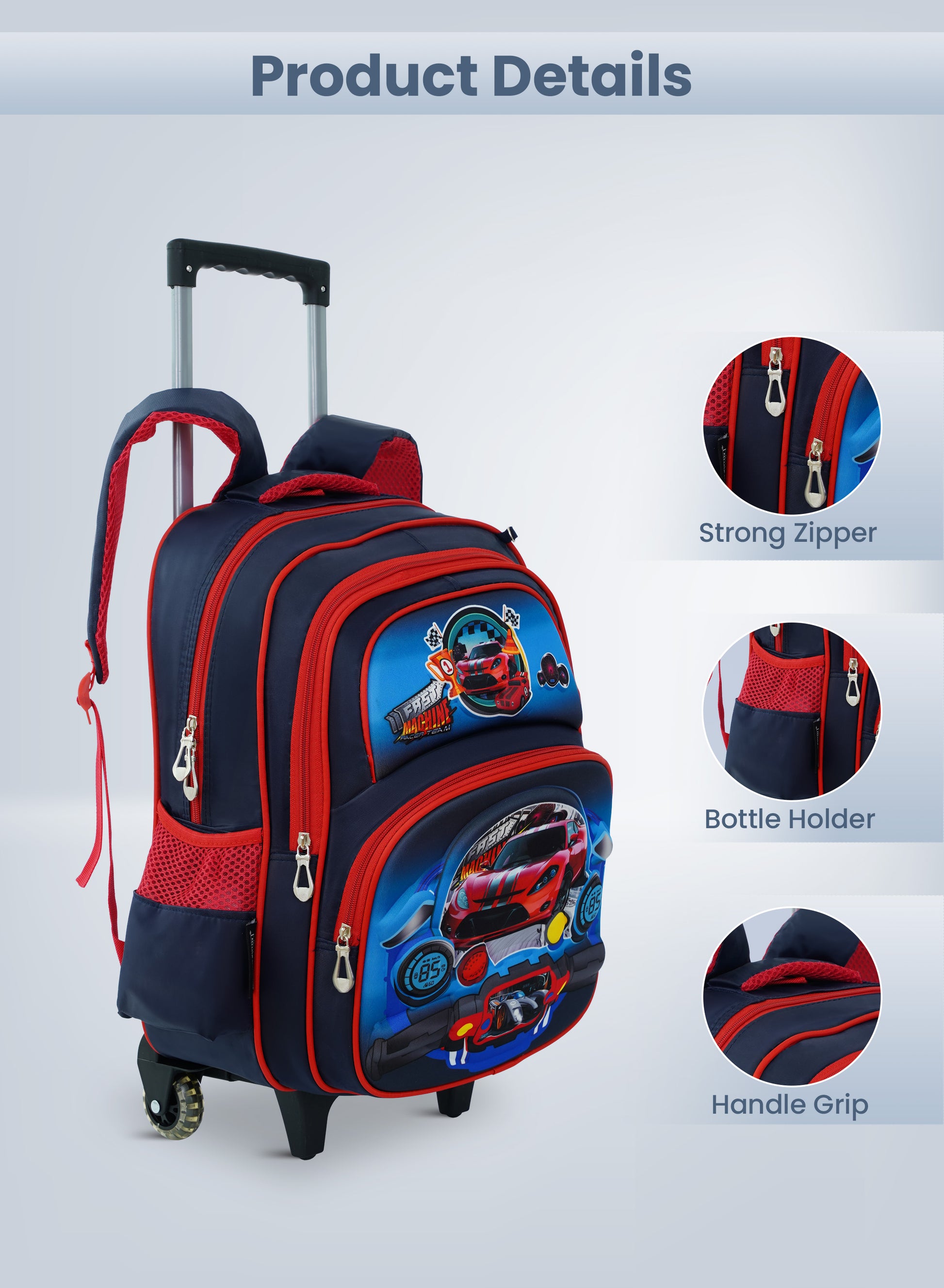 Parajohn Explora Series 1 Kids Roller Backpack Set PARAJOHN SAUDI ARABIA