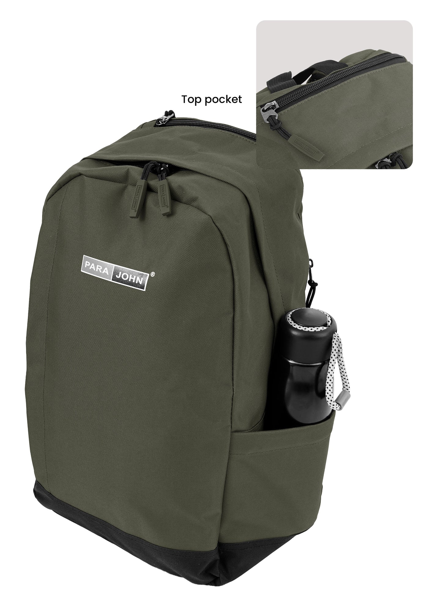 Parajohn Zapper 30L School Bag for Students – 19” Durable Polyester Backpack with Spacious Compartments for School & College PARAJOHN SAUDI ARABIA