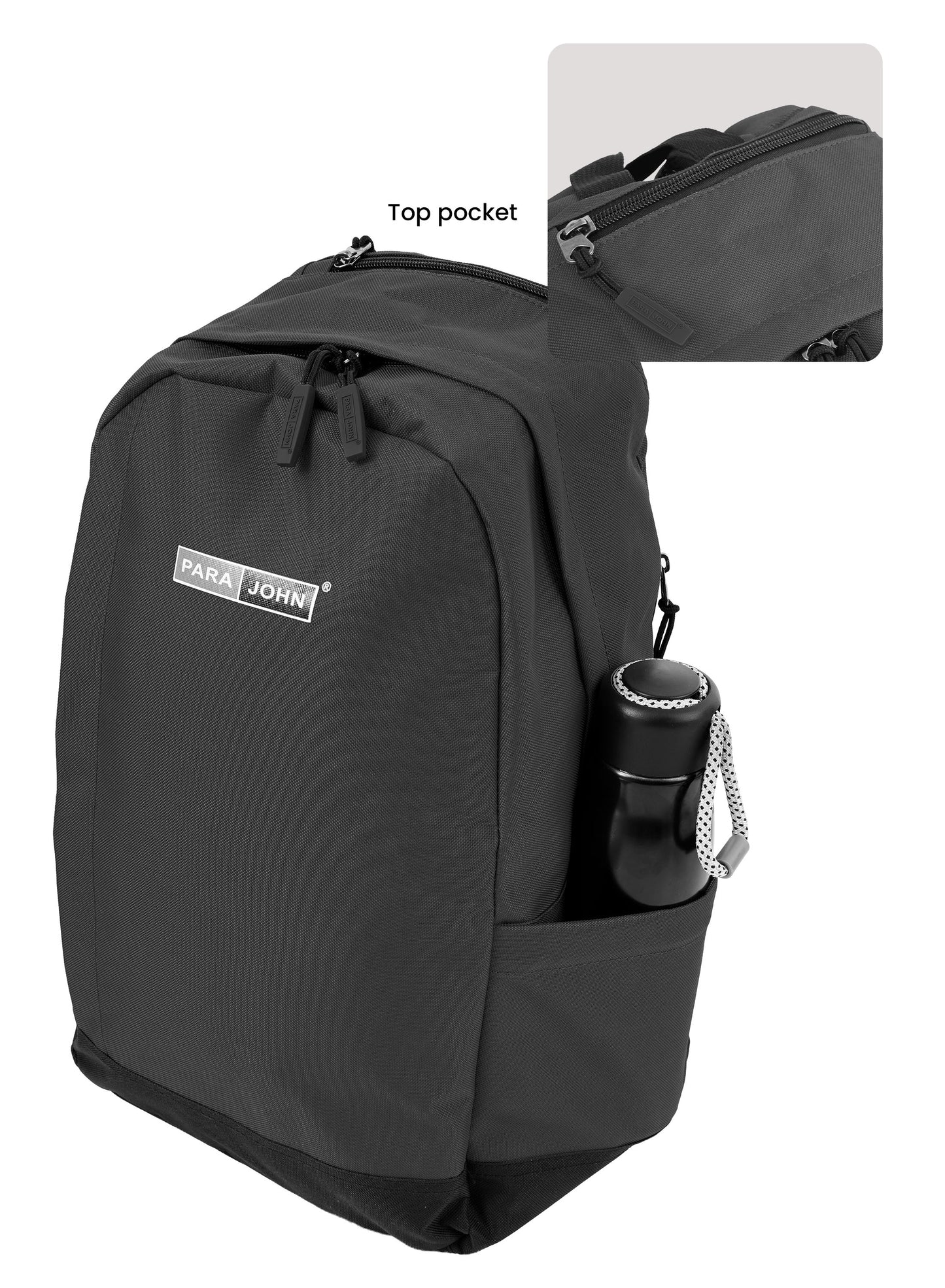 Parajohn Zapper 30L School Bag for Students – 19” Durable Polyester Backpack with Spacious Compartments for School & College PARAJOHN SAUDI ARABIA