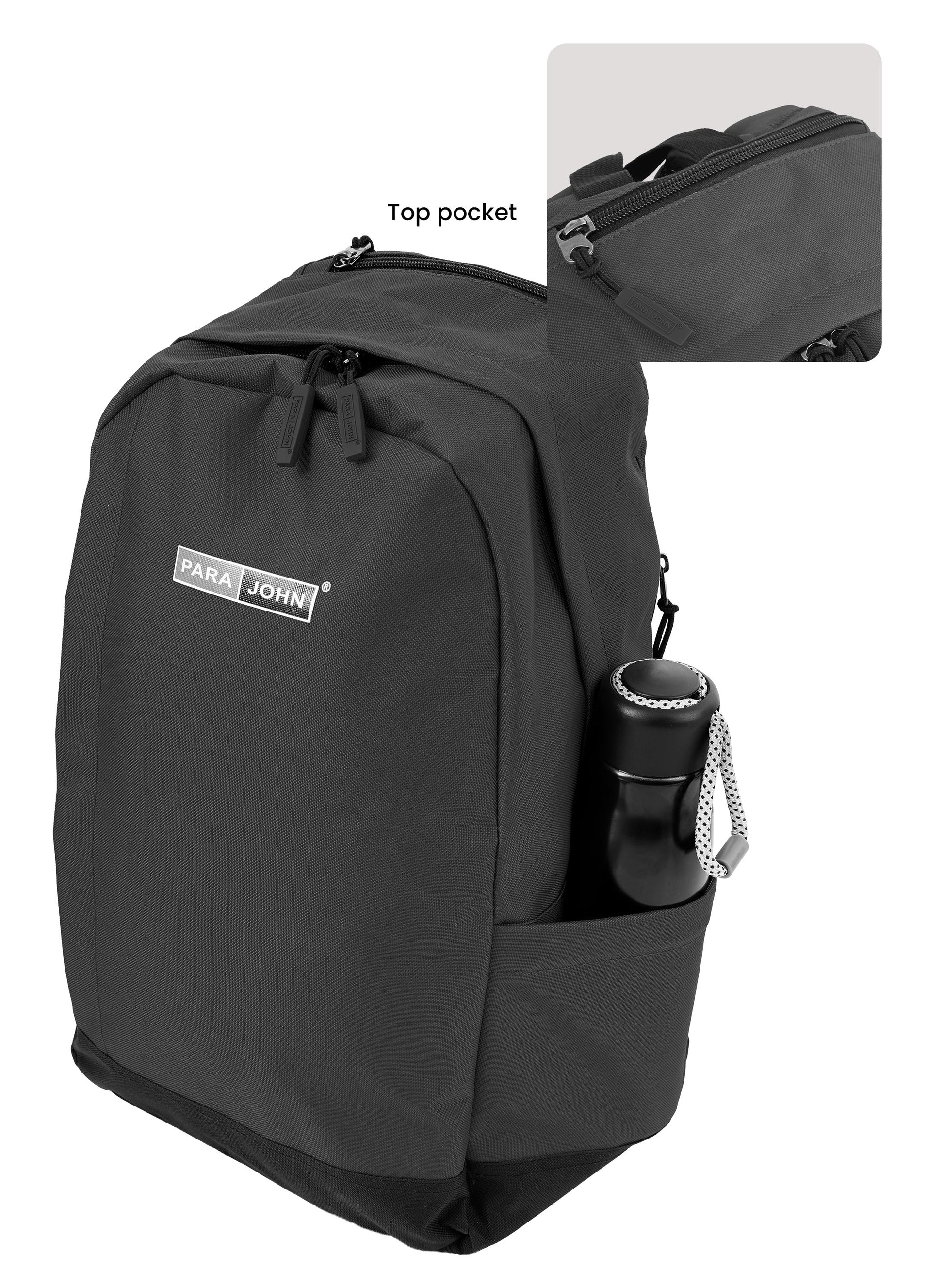 Parajohn Zapper 30L School Bag for Students – 19” Durable Polyester Backpack with Spacious Compartments for School & College PARAJOHN SAUDI ARABIA