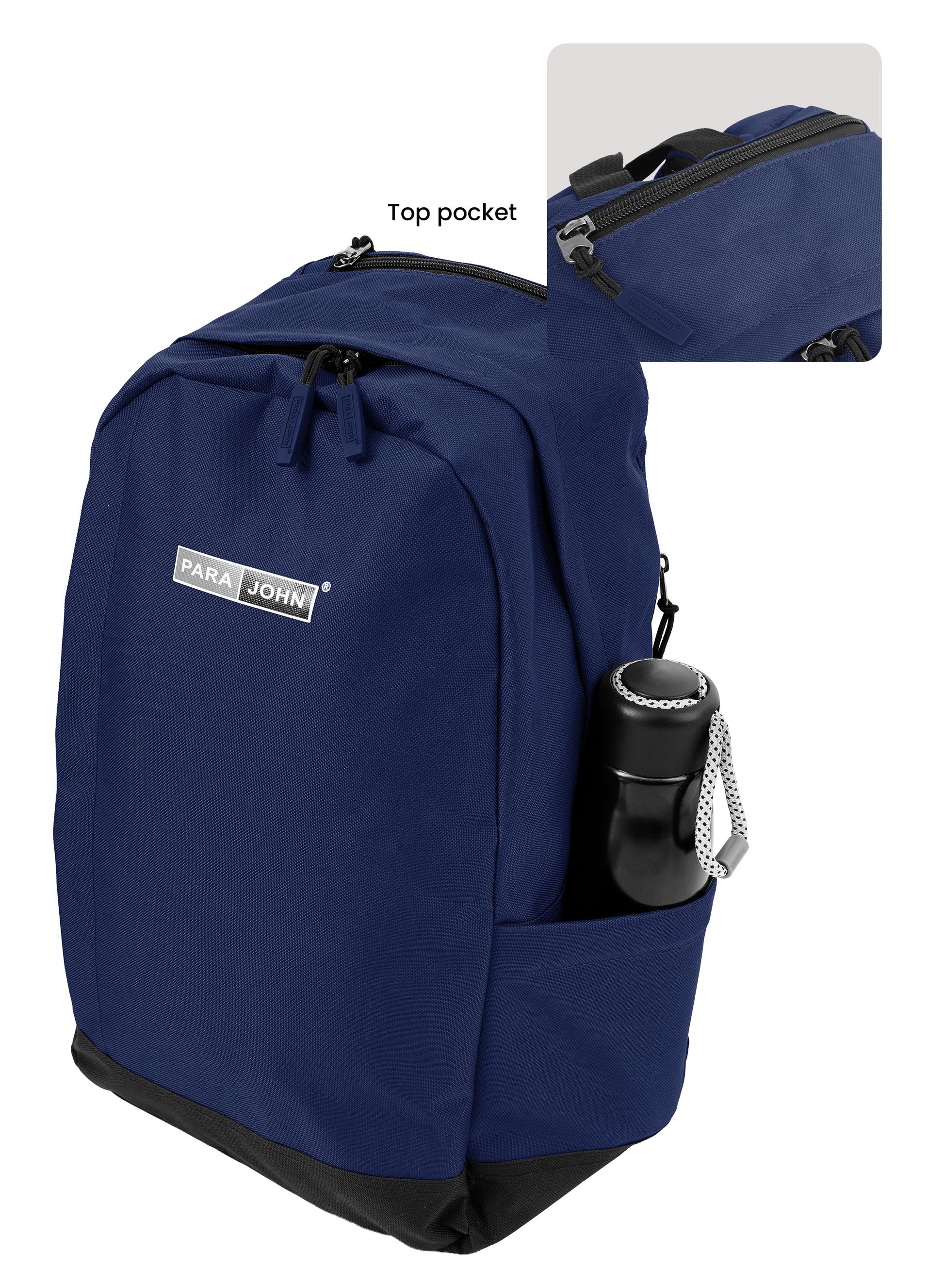 Parajohn Zapper 30L School Bag for Students – 19” Durable Polyester Backpack with Spacious Compartments for School & College PARAJOHN SAUDI ARABIA
