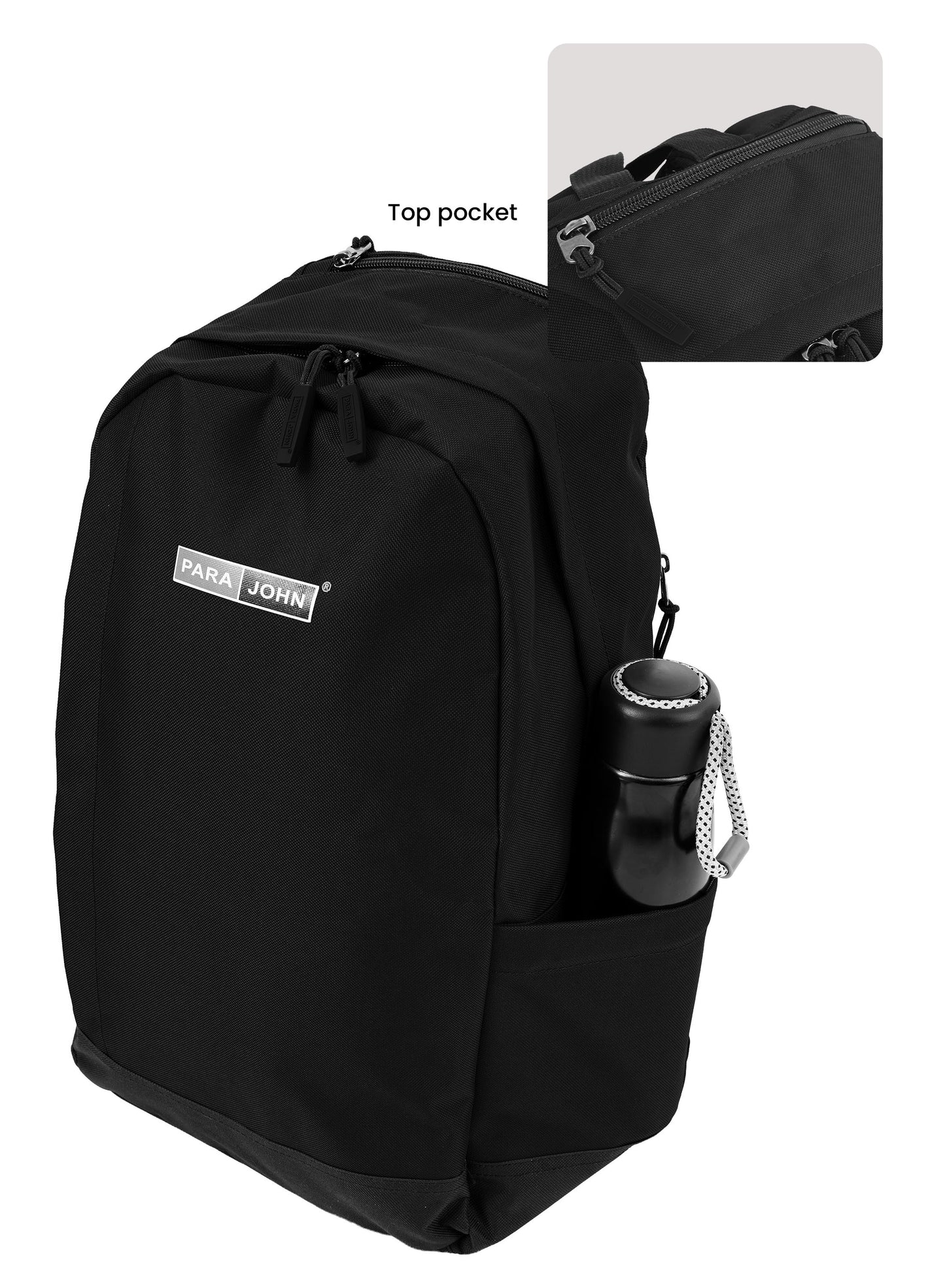 Parajohn Zapper 30L School Bag for Students – 19” Durable Polyester Backpack with Spacious Compartments for School & College PARAJOHN SAUDI ARABIA