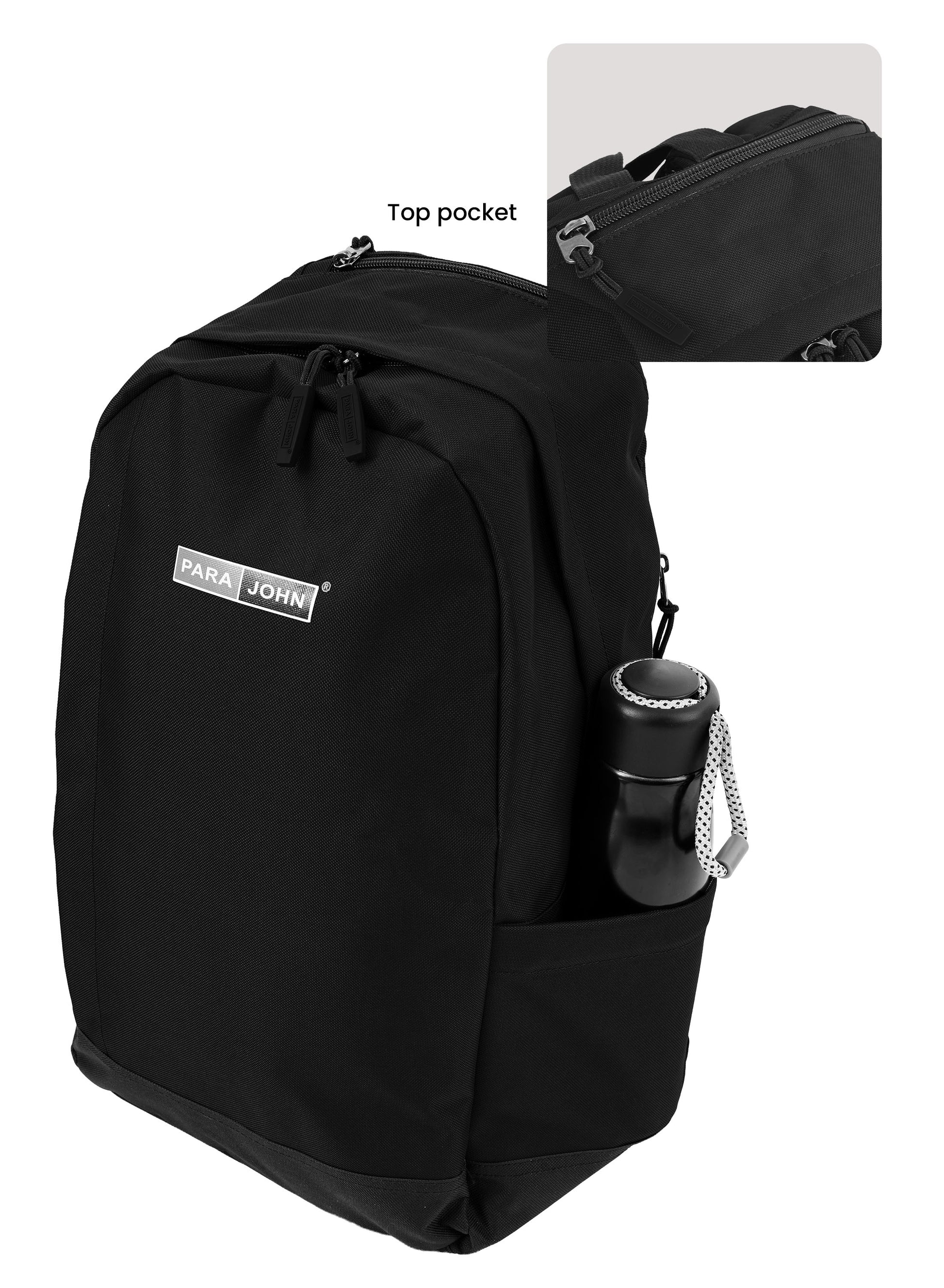 Parajohn Zapper 30L School Bag for Students – 19” Durable Polyester Backpack with Spacious Compartments for School & College PARAJOHN SAUDI ARABIA