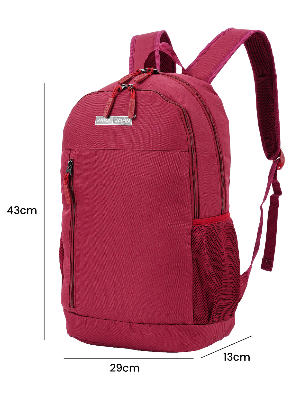 Parajohn Vantor 30L School Bag for Students – 19” Durable Polyester Backpack with Spacious Compartments for School & College PARAJOHN SAUDI ARABIA