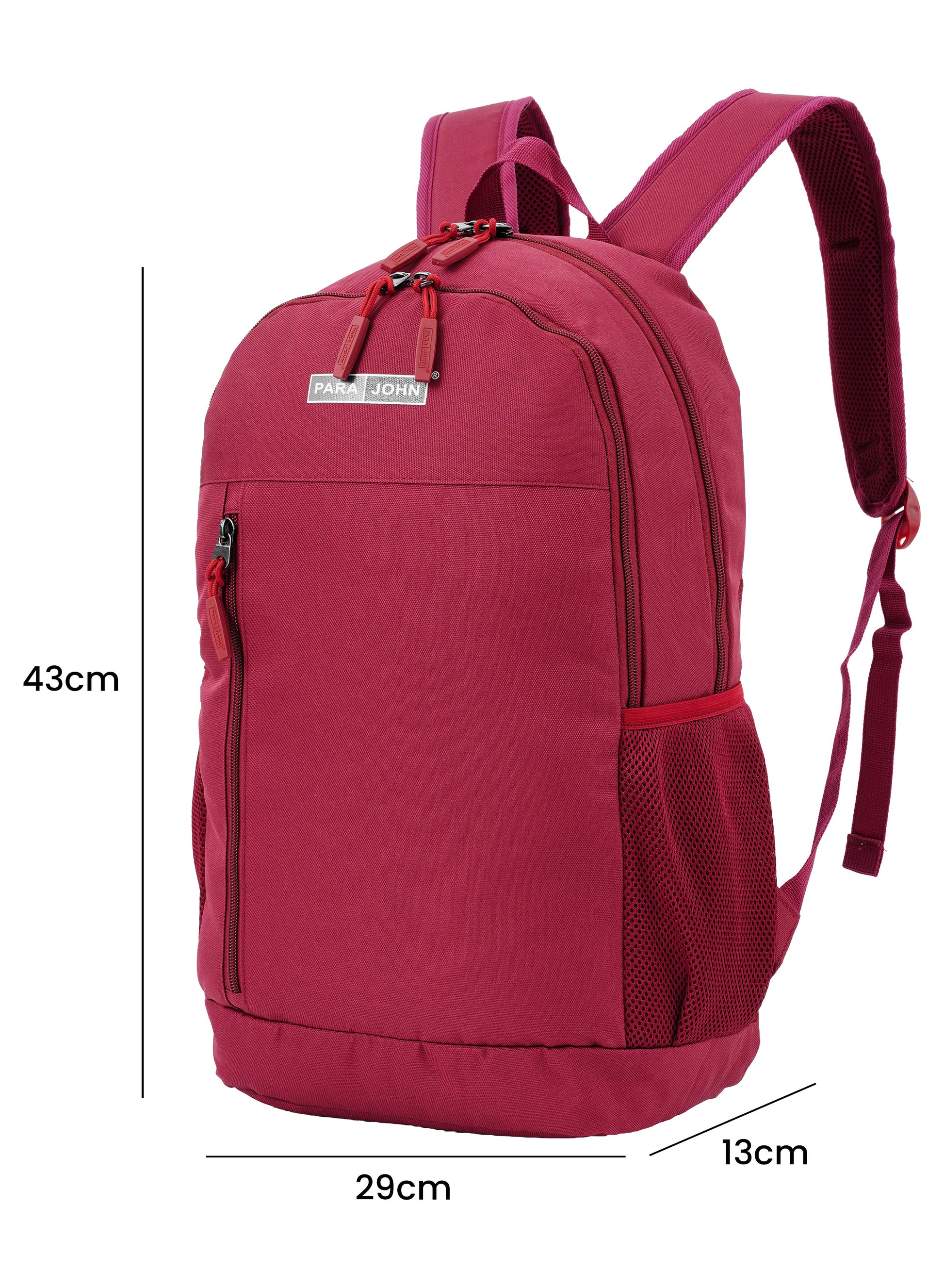Parajohn Vantor 30L School Bag for Students – 19” Durable Polyester Backpack with Spacious Compartments for School & College PARAJOHN SAUDI ARABIA