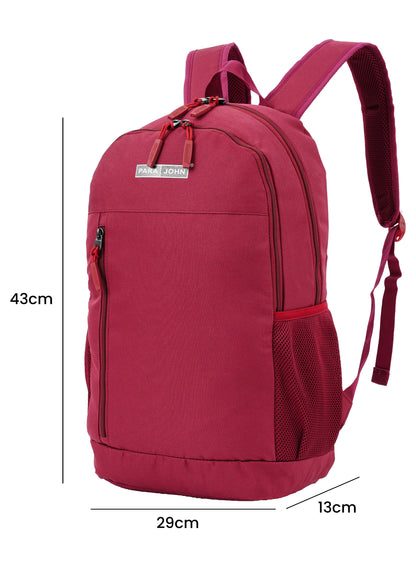 Parajohn Vantor 30L School Bag for Students – 19” Durable Polyester Backpack with Spacious Compartments for School & College PARAJOHN SAUDI ARABIA