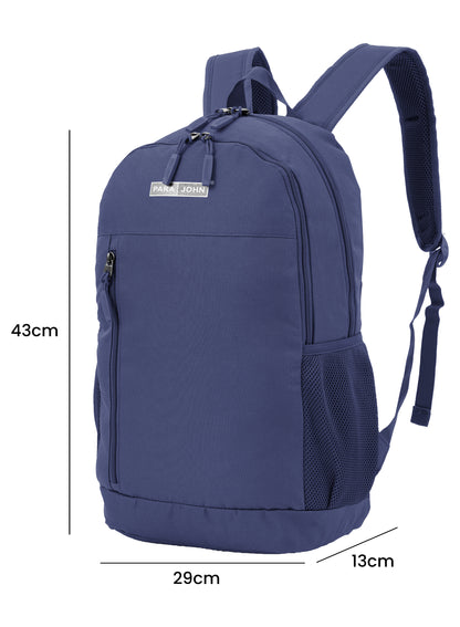 Parajohn Vantor 30L School Bag for Students – 19” Durable Polyester Backpack with Spacious Compartments for School & College PARAJOHN SAUDI ARABIA