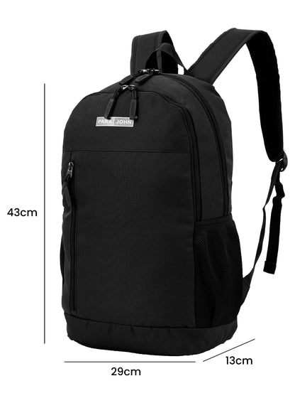 Parajohn Vantor 30L School Bag for Students – 19” Durable Polyester Backpack with Spacious Compartments for School & College PARAJOHN SAUDI ARABIA