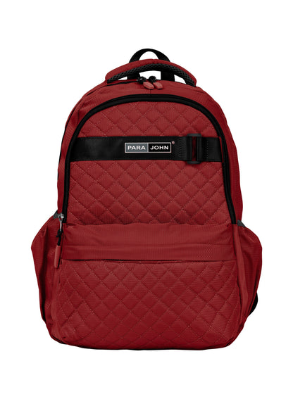 LumiPack 18 inches Quilted School Backpack – 28L Capacity, Stylish & Durable with Multiple Compartments PARAJOHN UAE