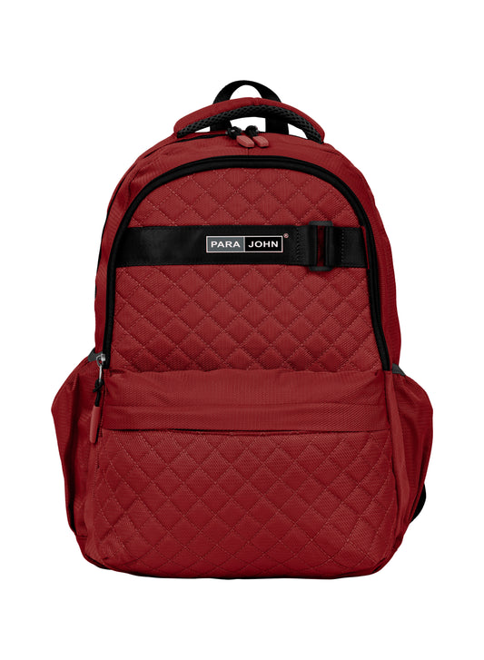 Parajohn LumiPack 18 inches Quilted School Backpack – 28L Capacity, Stylish & Durable with Multiple Compartments PARAJOHN SAUDI ARABIA