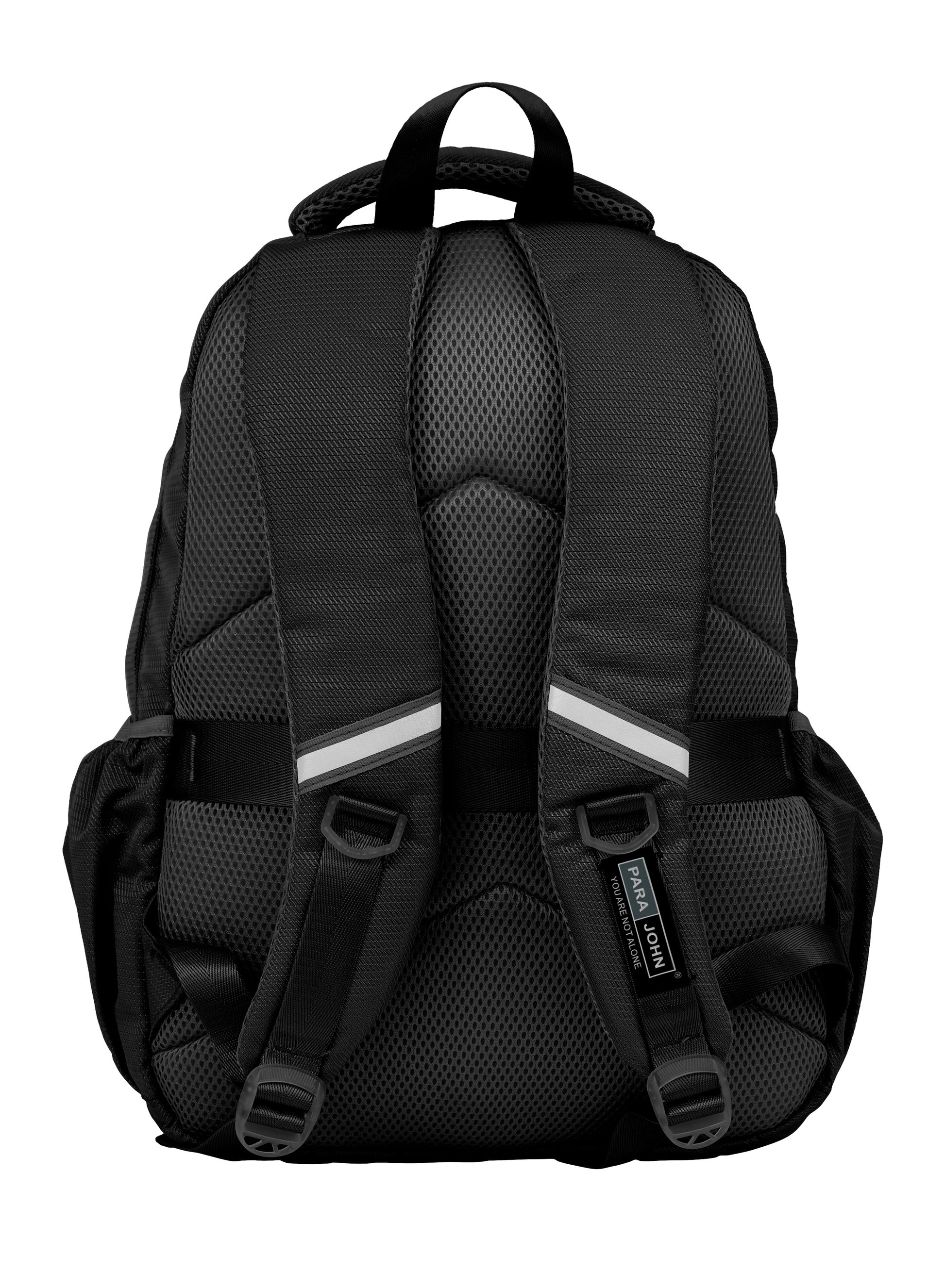 Parajohn LumiPack 18 inches Quilted School Backpack – 28L Capacity, Stylish & Durable with Multiple Compartments PARAJOHN SAUDI ARABIA