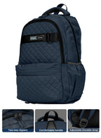 Parajohn LumiPack 18 inches Quilted School Backpack – 28L Capacity, Stylish & Durable with Multiple Compartments PARAJOHN SAUDI ARABIA