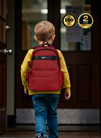 Parajohn LumiPack 18 inches Quilted School Backpack – 28L Capacity, Stylish & Durable with Multiple Compartments PARAJOHN SAUDI ARABIA