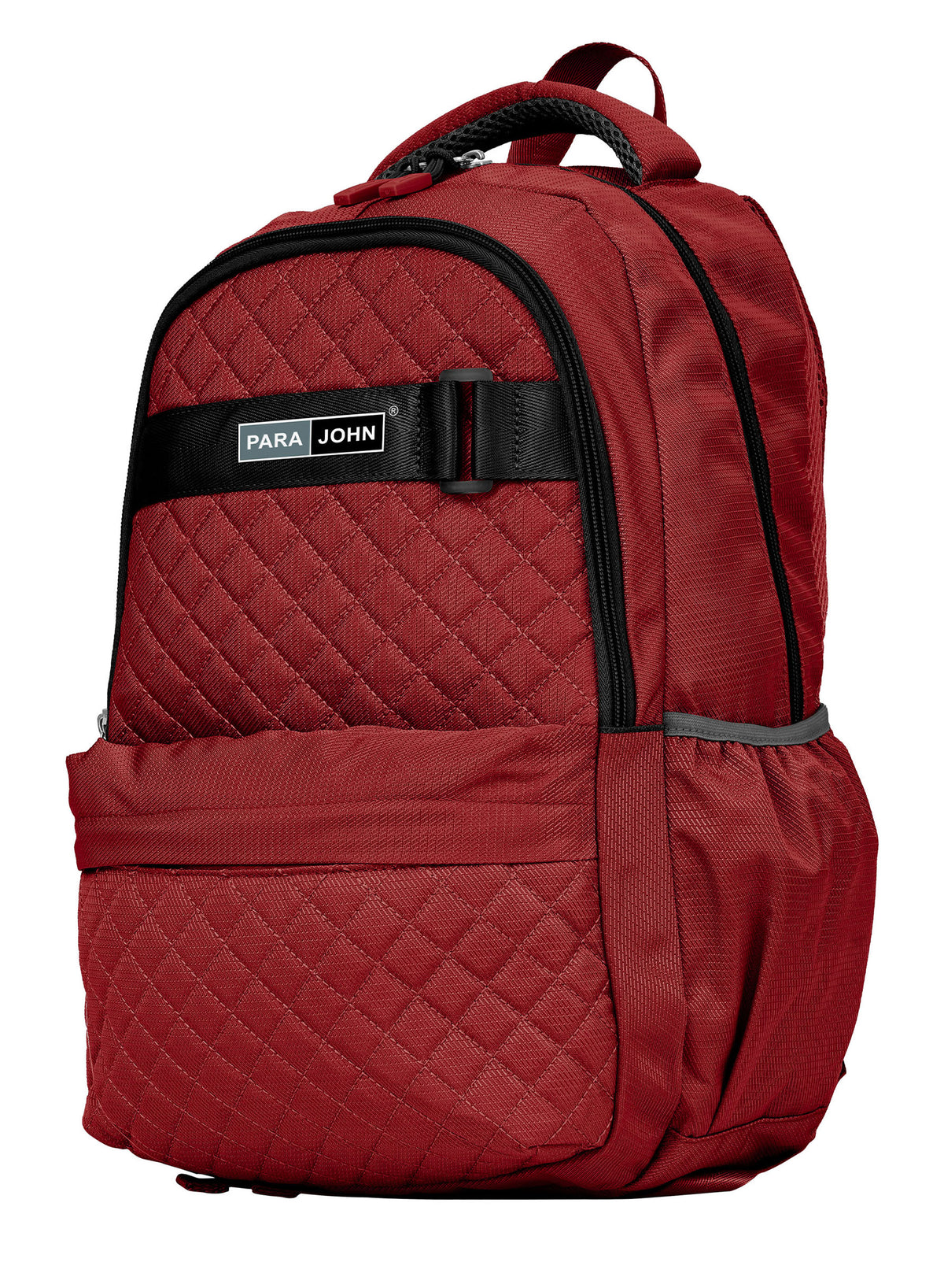 Parajohn LumiPack 18 inches Quilted School Backpack – 28L Capacity, Stylish & Durable with Multiple Compartments PARAJOHN SAUDI ARABIA