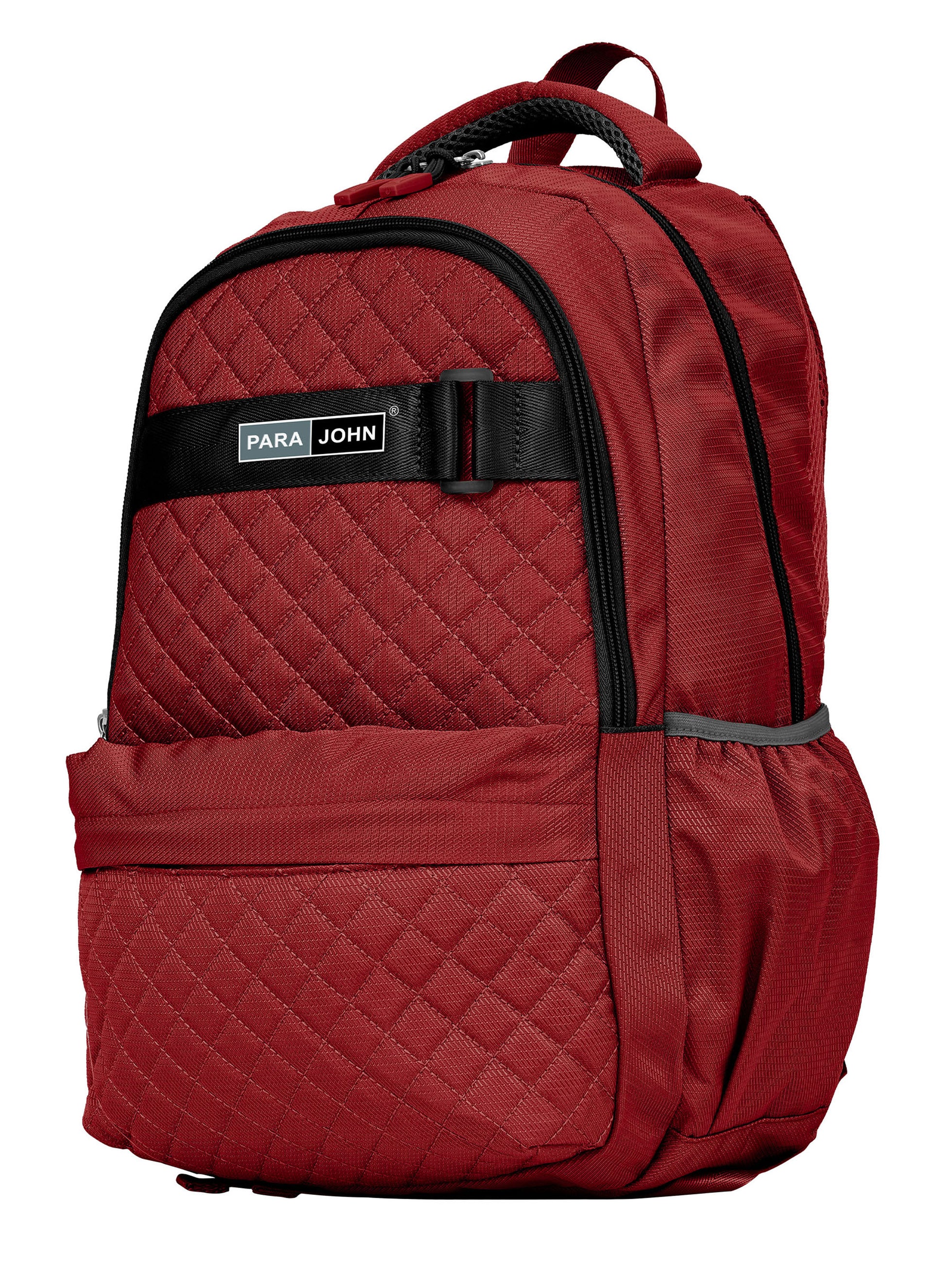 Parajohn LumiPack 18 inches Quilted School Backpack – 28L Capacity, Stylish & Durable with Multiple Compartments PARAJOHN SAUDI ARABIA