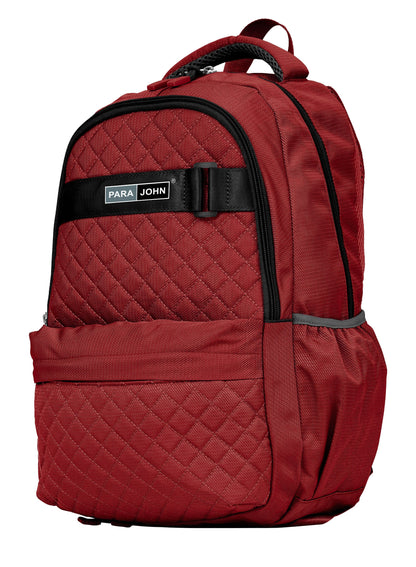 LumiPack 18 inches Quilted School Backpack – 28L Capacity, Stylish & Durable with Multiple Compartments PARAJOHN UAE