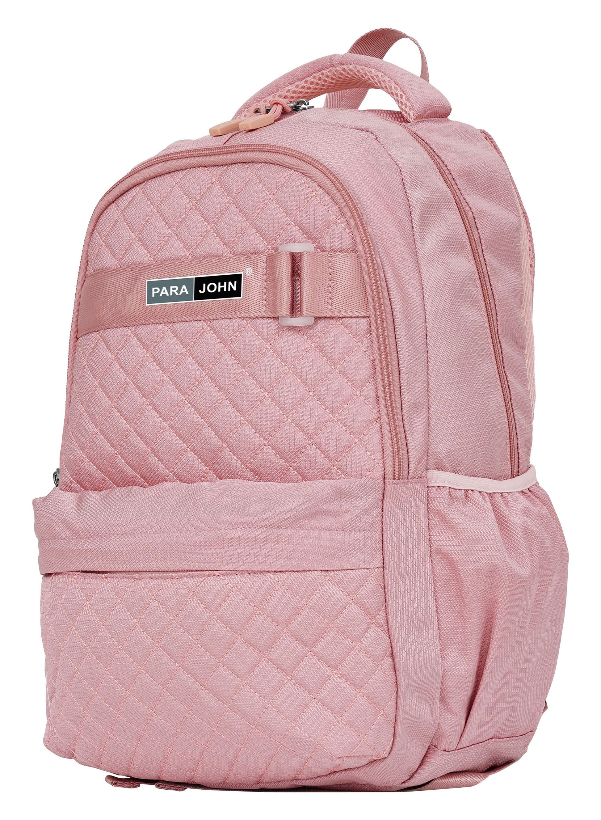LumiPack 18 inches Quilted School Backpack – 28L Capacity, Stylish & Durable with Multiple Compartments PARAJOHN UAE