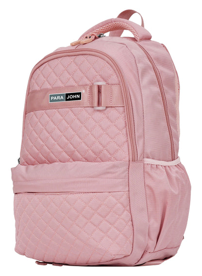 LumiPack 18 inches Quilted School Backpack – 28L Capacity, Stylish & Durable with Multiple Compartments PARAJOHN UAE
