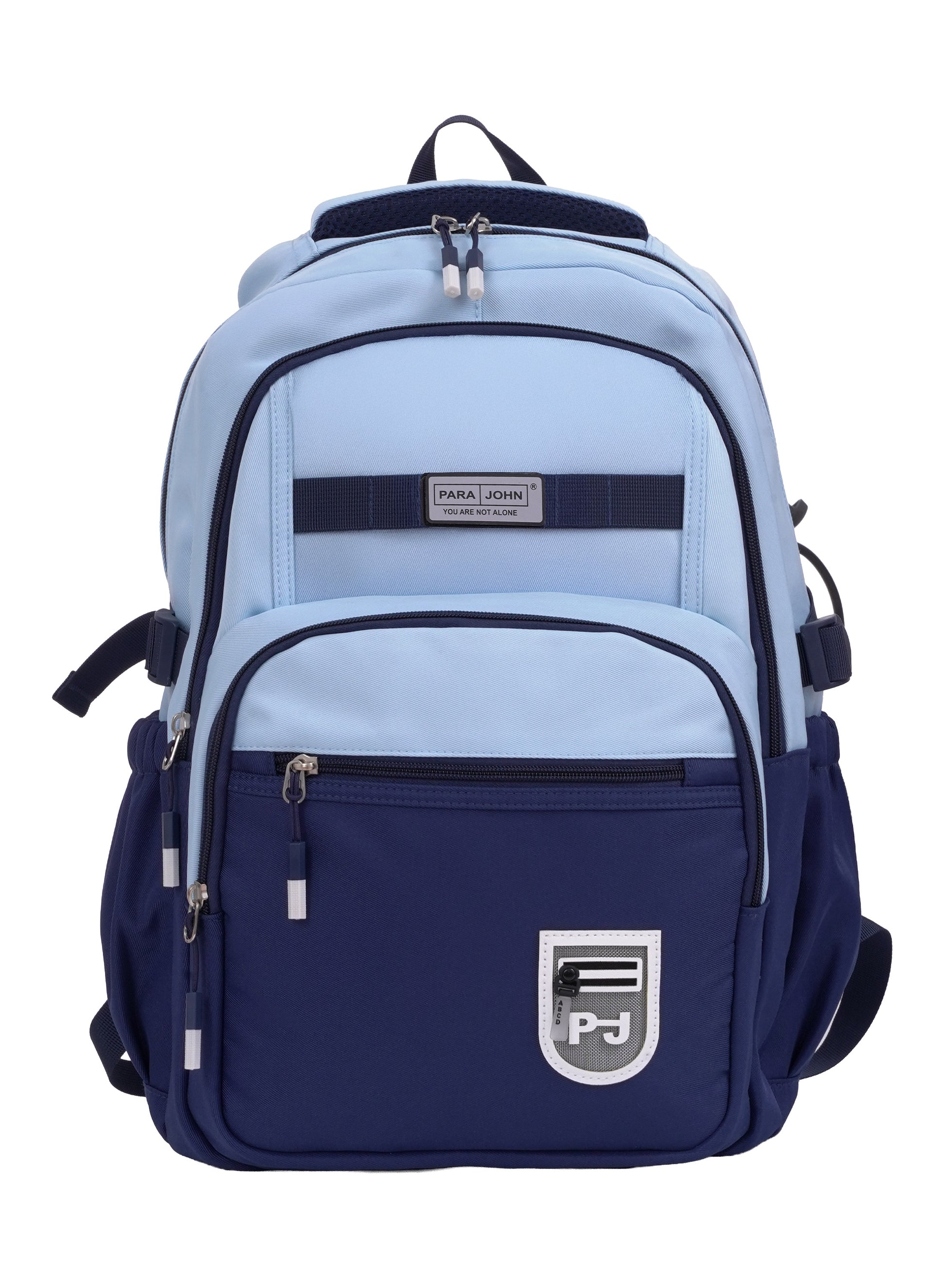 Parajohn Junior Schoolbag for Boys & Girls 18 inches– 20L Lightweight Polyester Bookbag with Hidden Back Pocket, Water-Resistant Kids Travel Daypack PARAJOHN SAUDI ARABIA