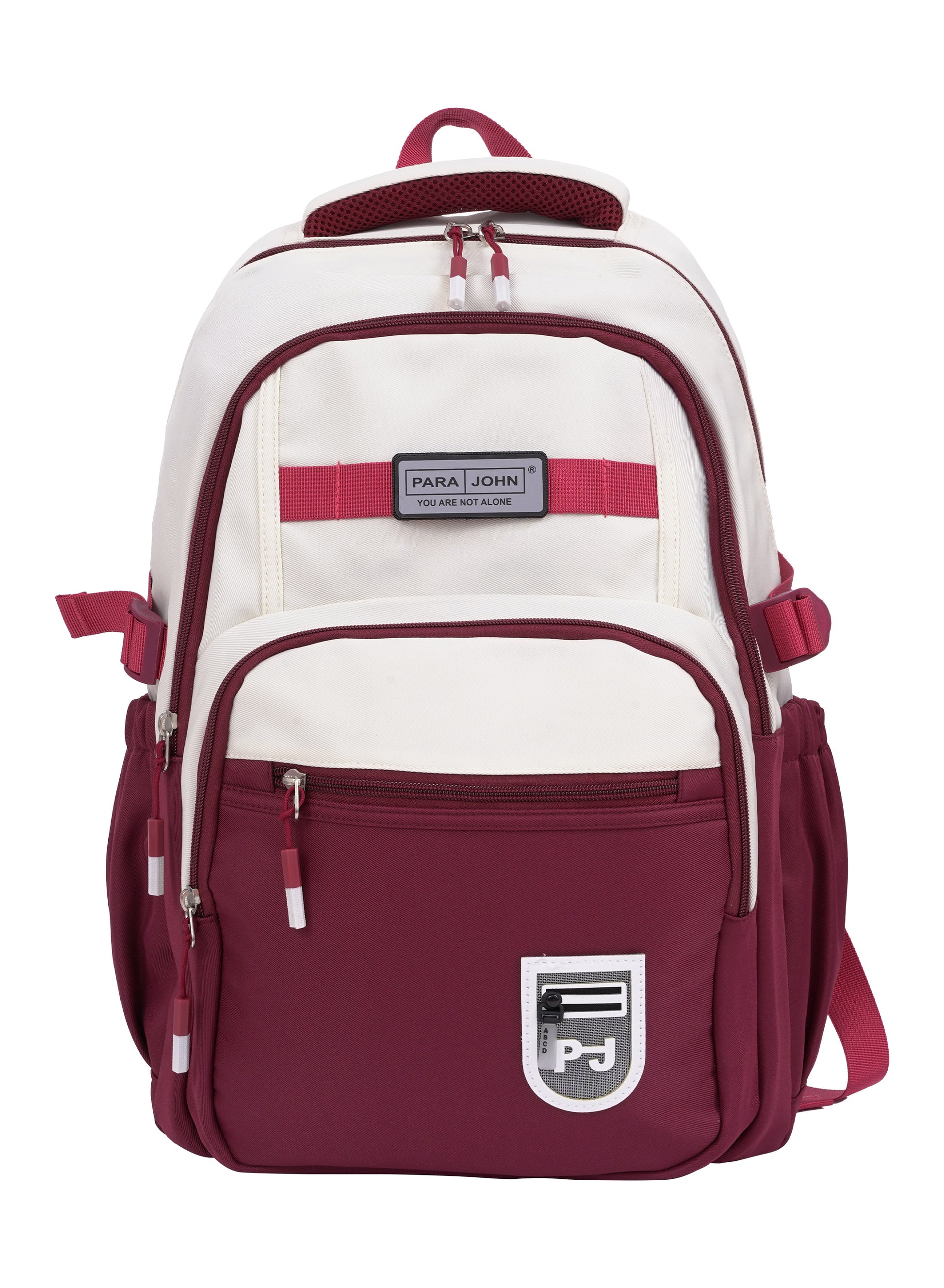 Parajohn Junior Schoolbag for Boys & Girls 18 inches– 20L Lightweight Polyester Bookbag with Hidden Back Pocket, Water-Resistant Kids Travel Daypack PARAJOHN SAUDI ARABIA
