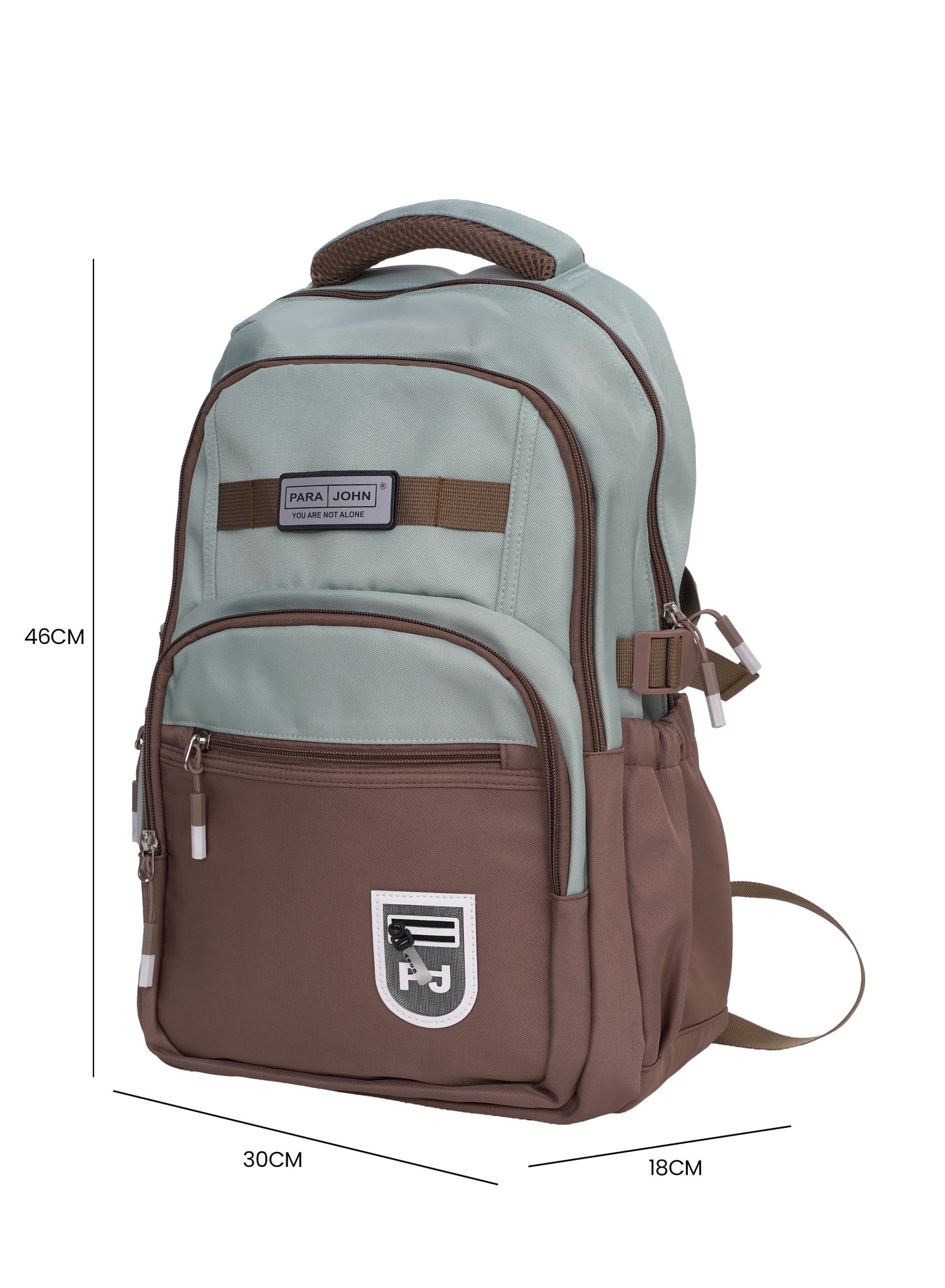 Parajohn Junior Schoolbag for Boys & Girls 18 inches– 20L Lightweight Polyester Bookbag with Hidden Back Pocket, Water-Resistant Kids Travel Daypack PARAJOHN SAUDI ARABIA