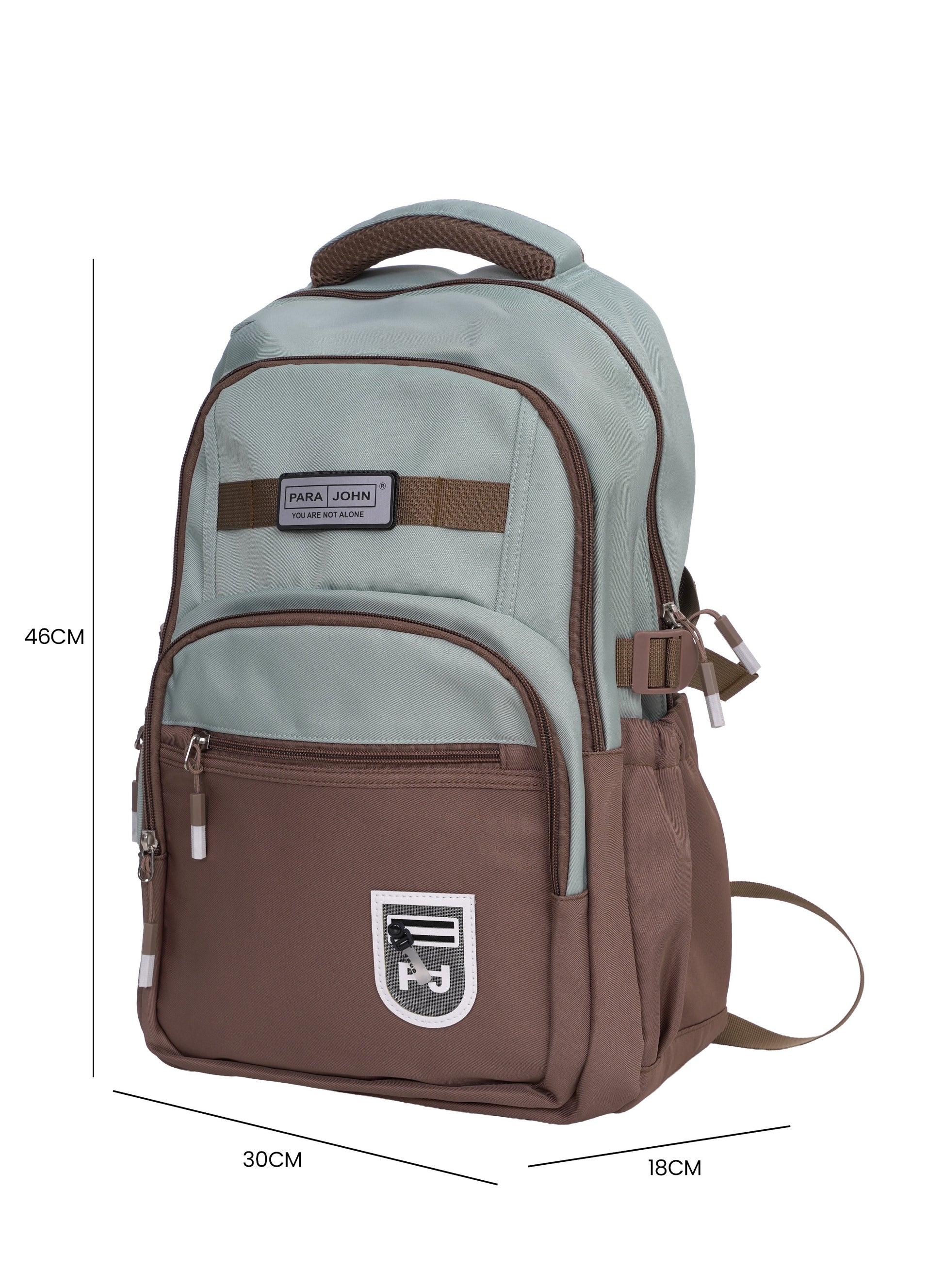 Parajohn Junior Schoolbag for Boys & Girls 18 inches– 20L Lightweight Polyester Bookbag with Hidden Back Pocket, Water-Resistant Kids Travel Daypack PARAJOHN SAUDI ARABIA